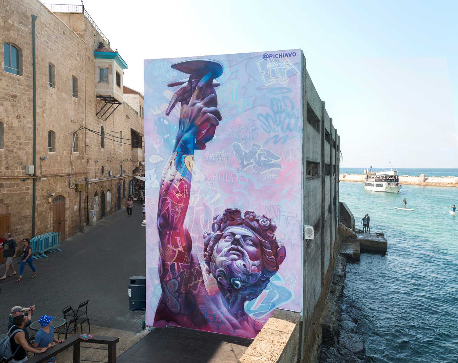 Wall in Jaffa - Tel Aviv, Israel