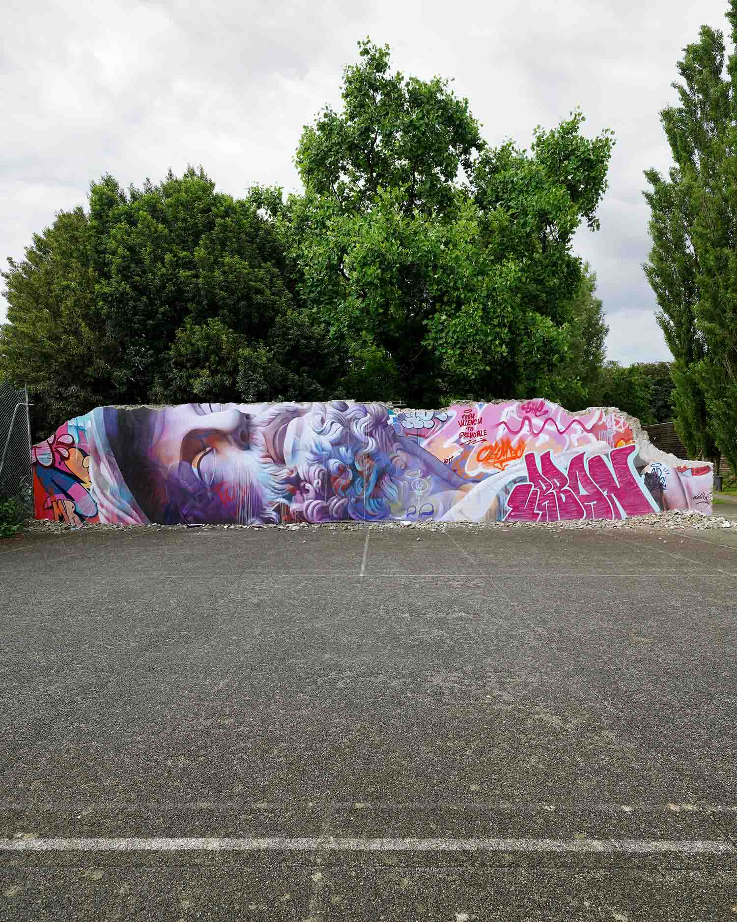 Grenoble Diaspasis mural