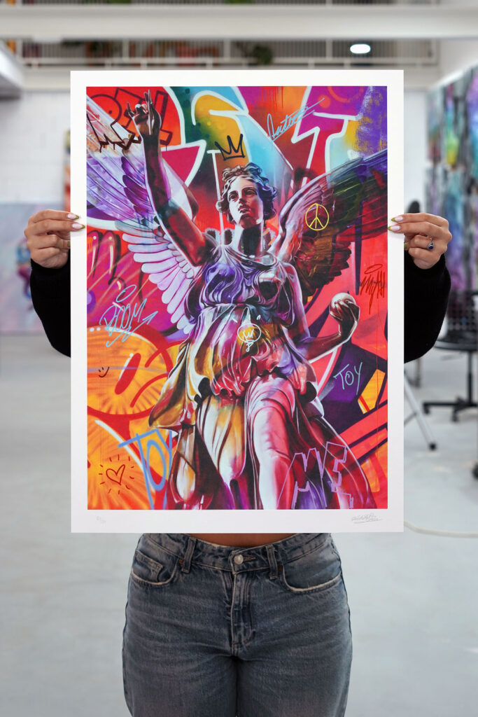 Orphic Hymn to Winged Niké hand-finished print edition